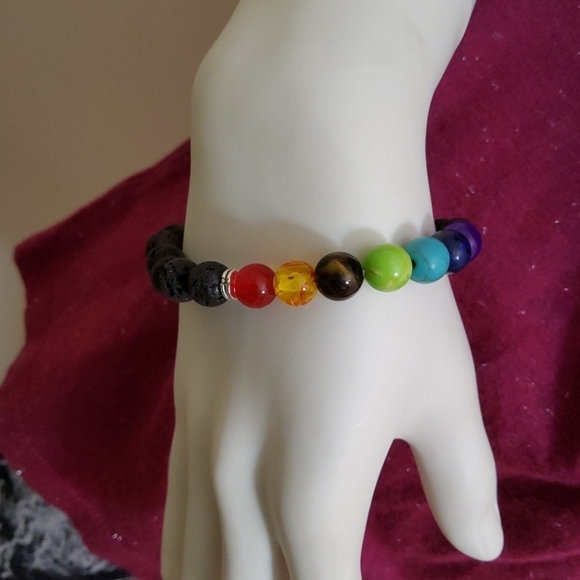 CHAKRA Healing Natural Bracelet - Picture 1 of 3